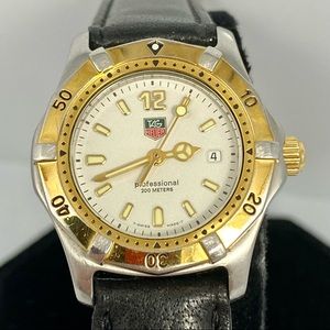 Lady’s authentic TAG Heuer WK1321 two tone